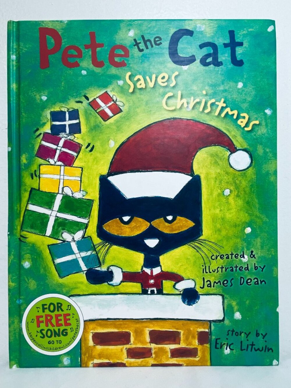 Pete the Cat Saves Christmas, James Dean & Eric Litwin, 2012 HC First Edition